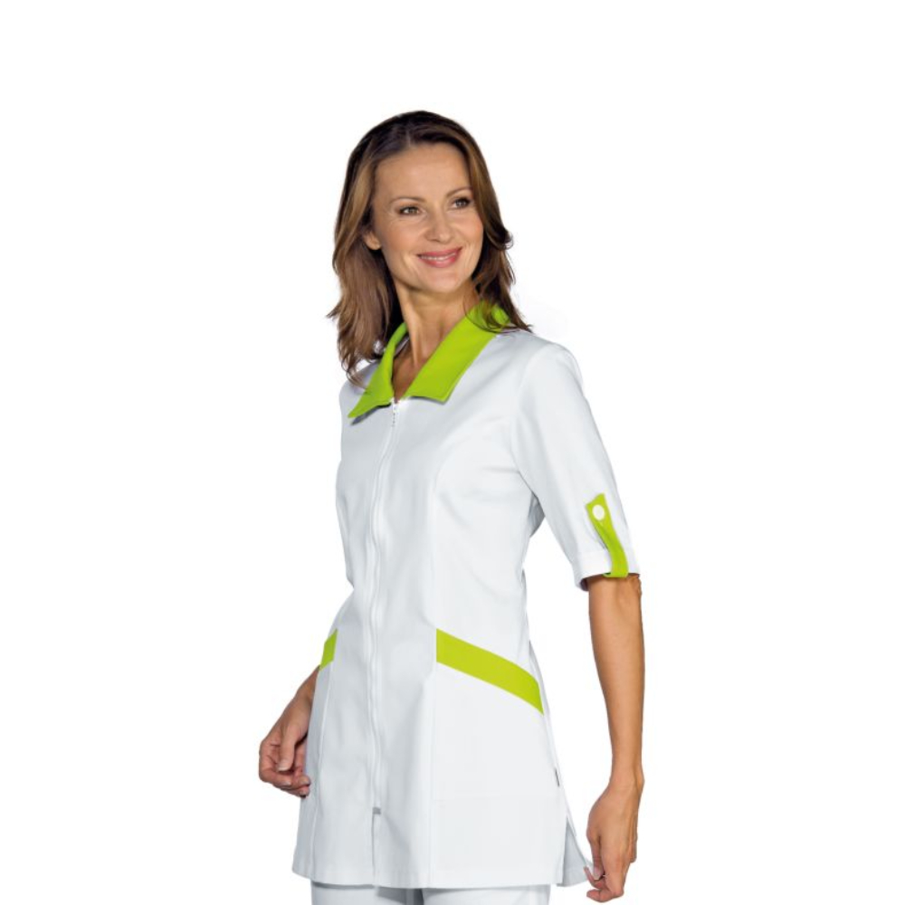 Casacca Tortola Bianco e Verde Mela M/M