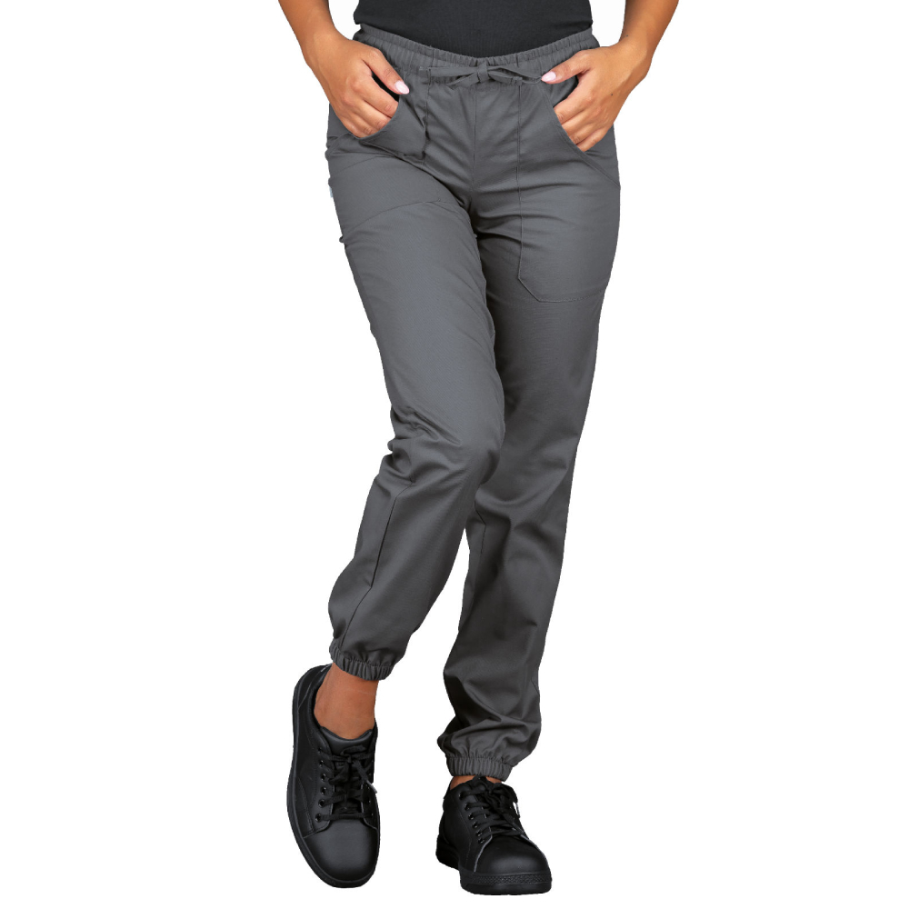 Pantalone Pantagiaffa Grigio Elastic