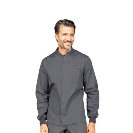 Casacca Corfù Grigio Polso in Maglia