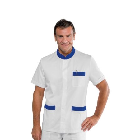 Casacca Corfù Bianco e Blu M/M