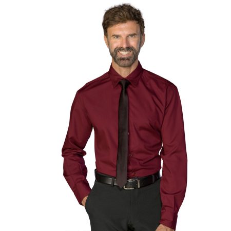 Camicia Unisex nevada bordeaux