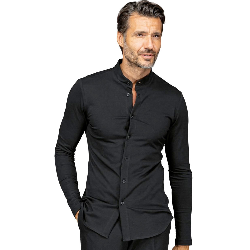 Camicia Unisex Portorico nera