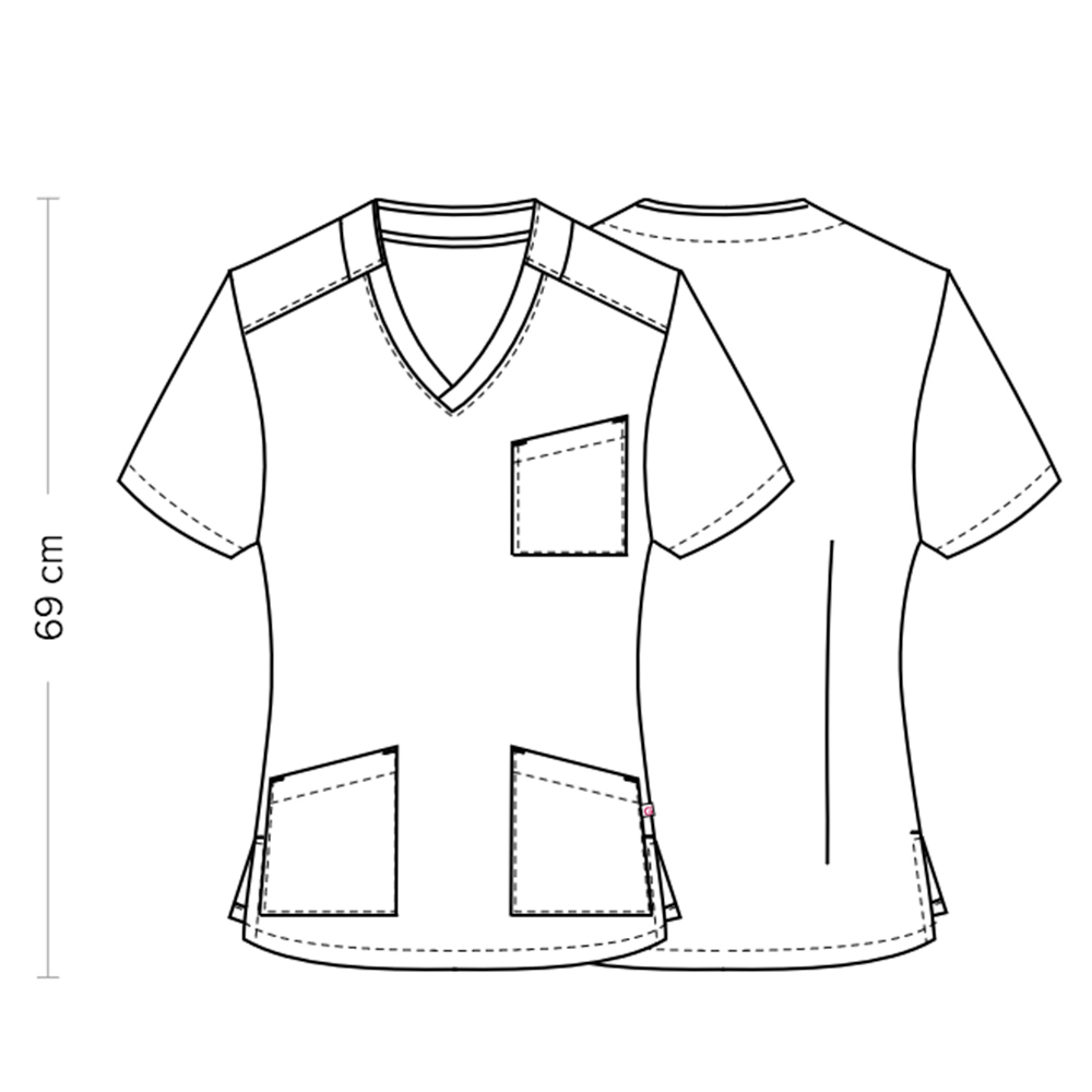 Casacca Milena Blu - immagine 2