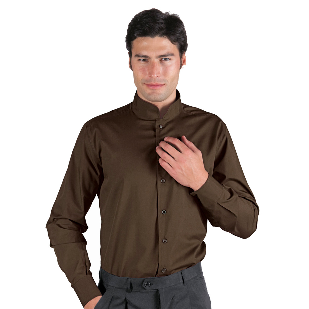 Camicia Unisex Dublino cacao