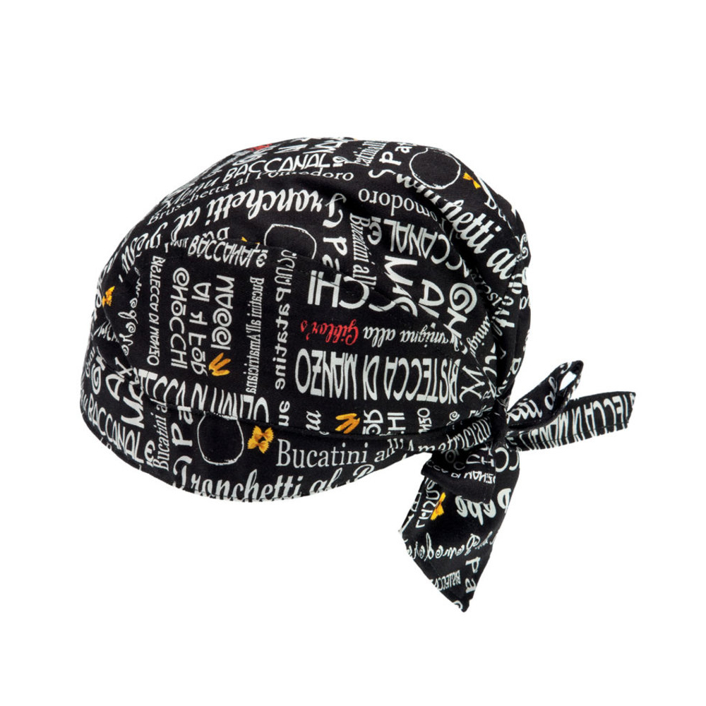 Bandana Marte Menu Nero