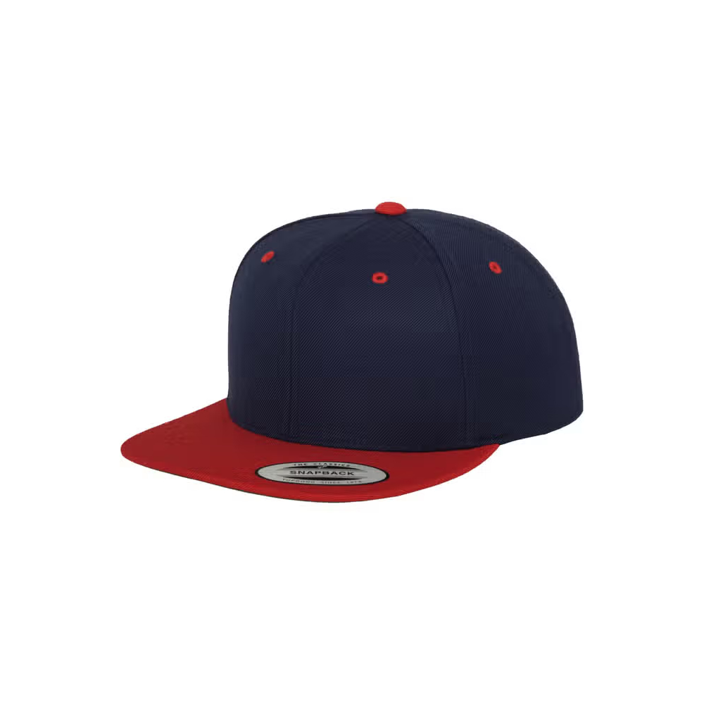 Cappello Classic Snapback Navy Rosso