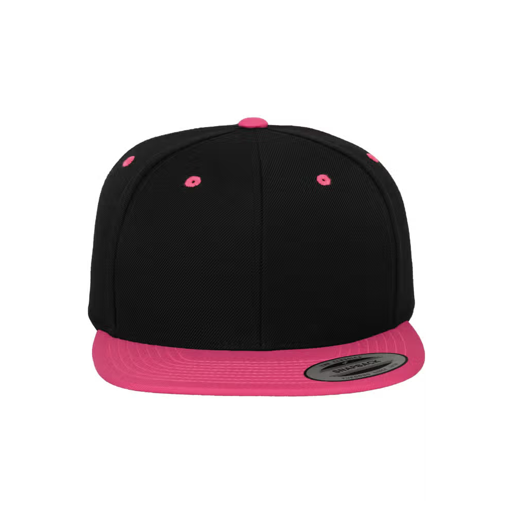 Cappello Classic Snapback Nero Rosa