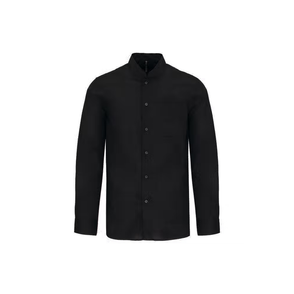 Camicia Uomo con Collo alla Mandarina - immagine 2