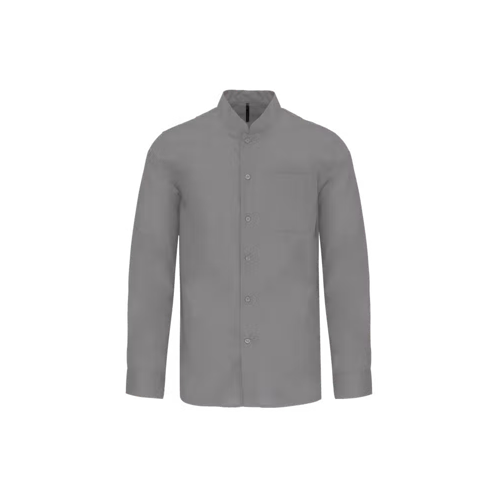 Camicia Uomo con Collo alla Mandarina - immagine 4