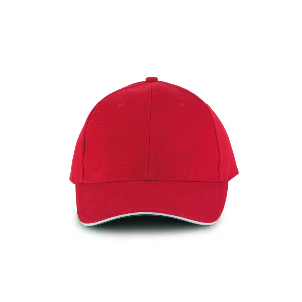 Cappello Orlando Rosso/Bianco/Verde