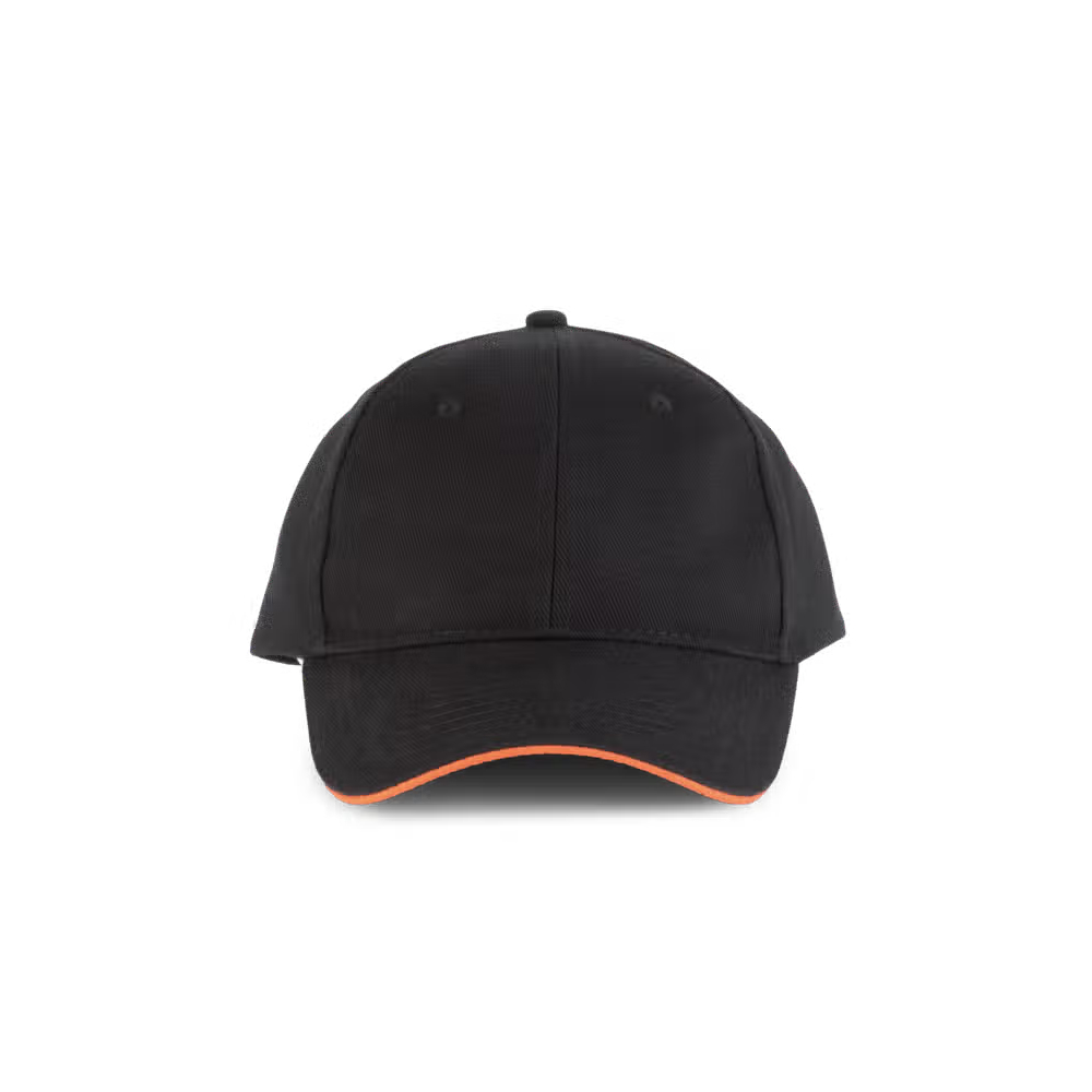 Cappello Orlando Nero/Arancione