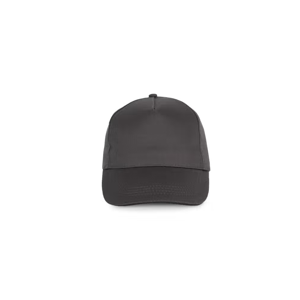 Cappello con Visiera a Sandwich Grigio Nero