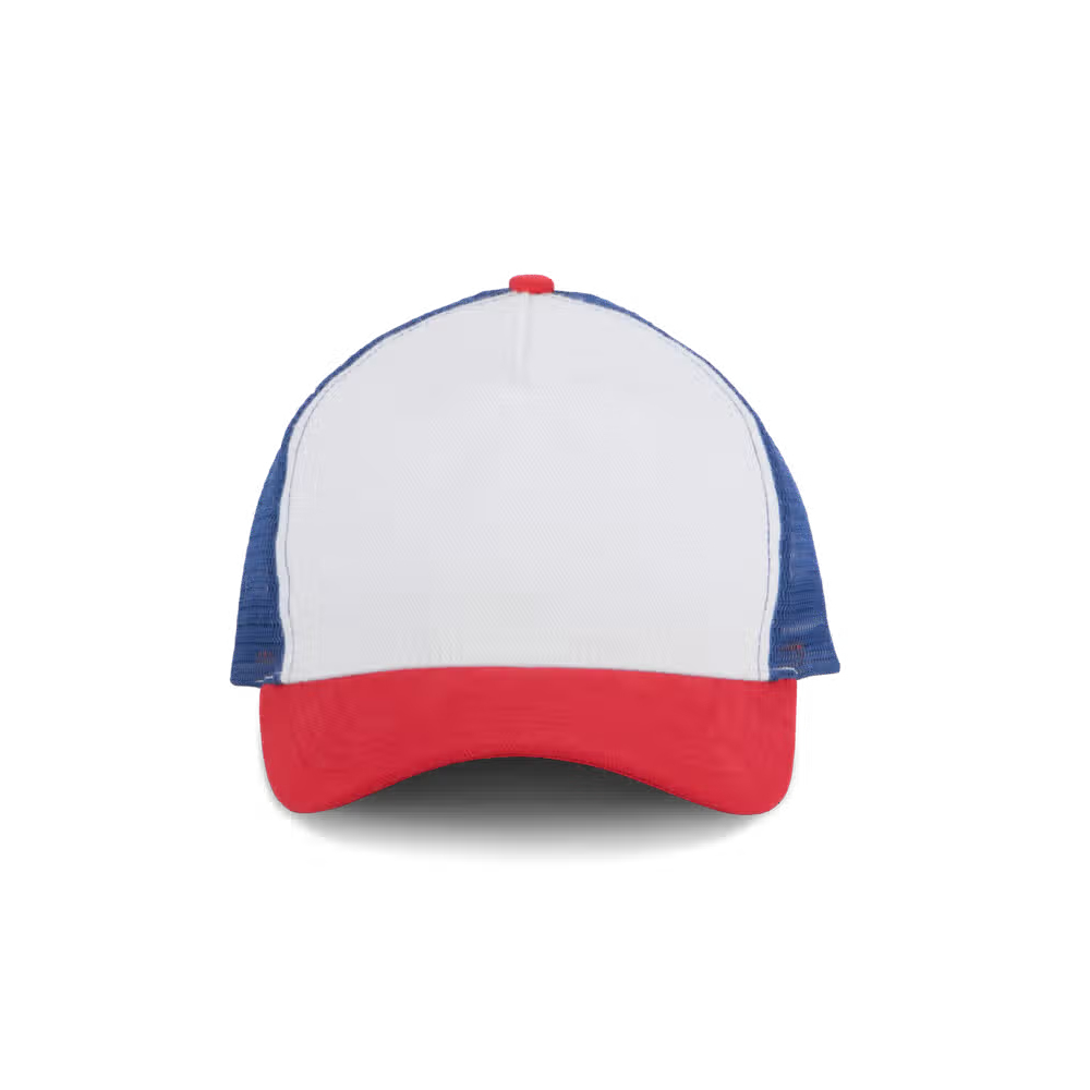 Cappello Trucker Bianco Rosso Blu