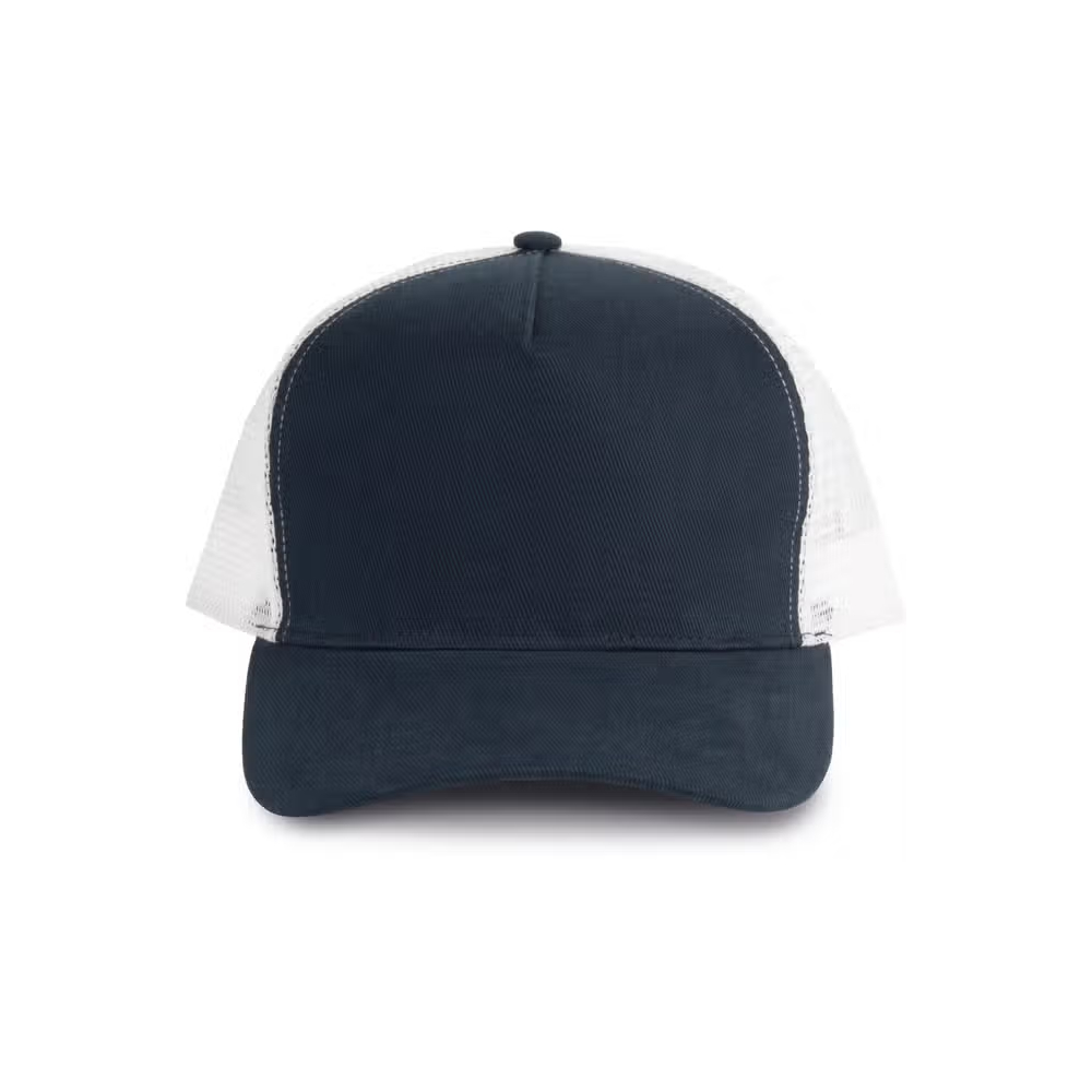 Cappello Trucker Navy Bianco