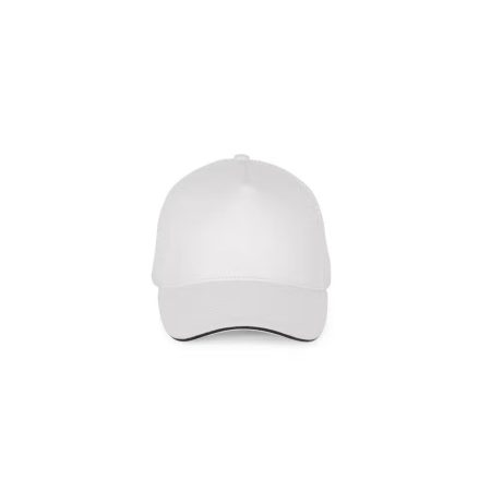 Cappello 5 Pannelli Bianco Navy